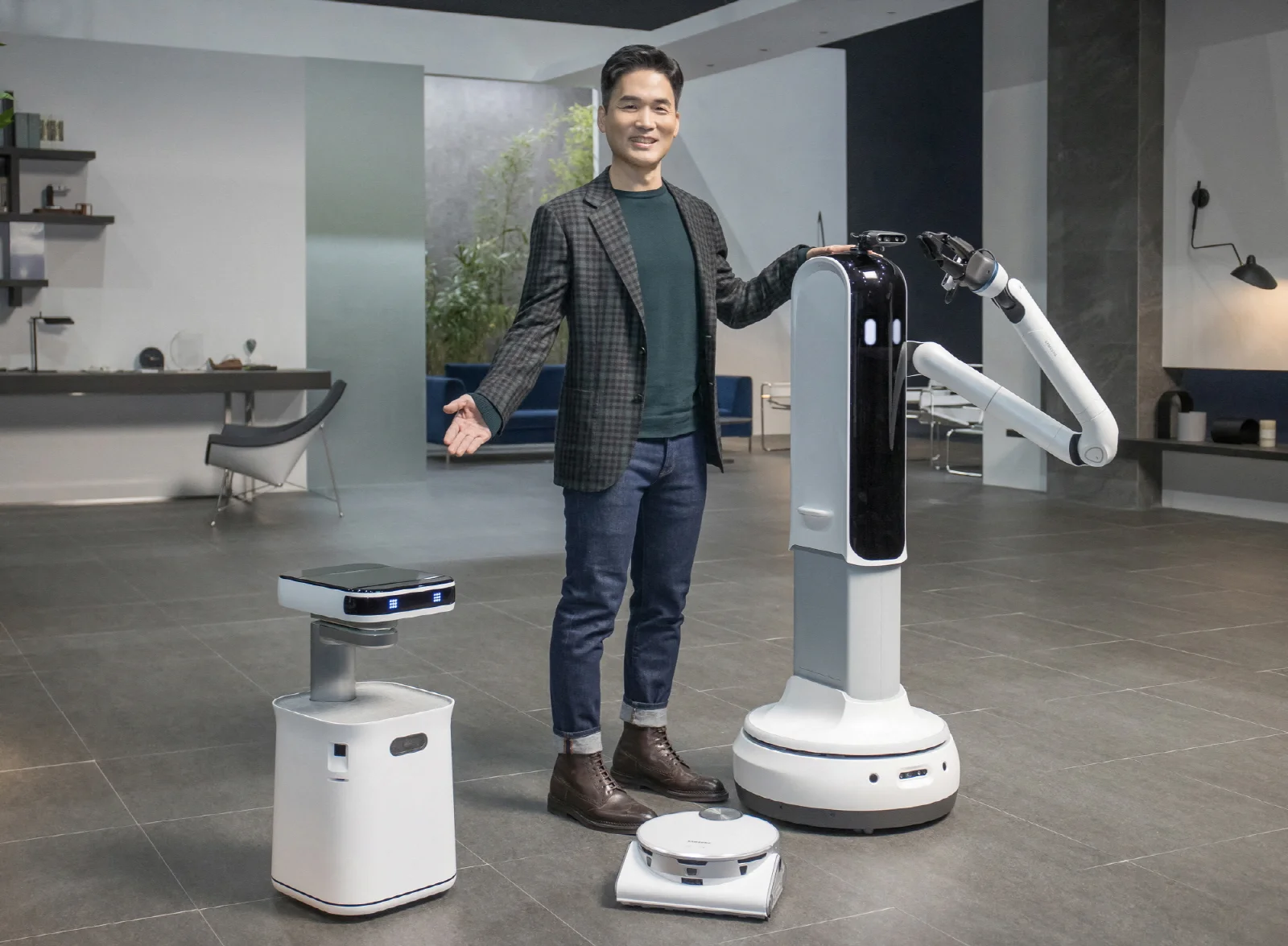 سامسونج تدخل سوق المنافسة وتطرح أول روبوت لمساعدة البشر